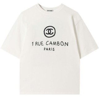 肌触り最高な シャネル Tシャツ 本物 baw01491