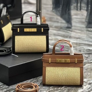 サンローラン マンハッタン ナノショッピングバッグ 本物 Saz84780