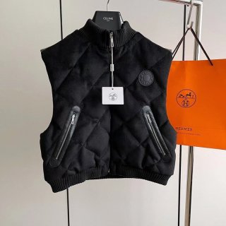 大人気!!新色 エルメス★ノースリーブ ダウンベスト ジャケット本物 erk28815