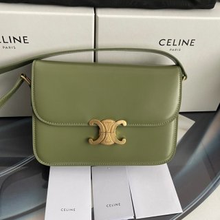 国内発送★セリーヌ ショルダーバッグ 本物 ティーン トリオンフバッグ Ceo91432
