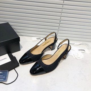 《大人気》シャネル 本物 スリングバック シューズ shf19756