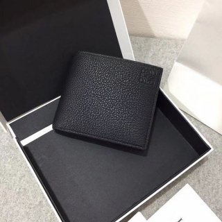 目を惹くカラー ロエベ アナグラム トライフォールド 財布 本物 lom48787