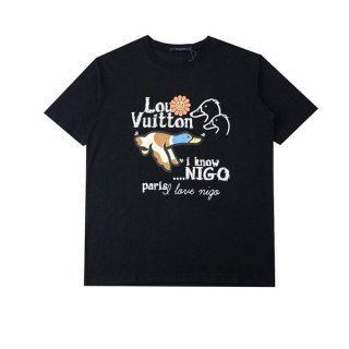 世界中で大人気ルイヴィトン nigo コラボ クルーネックTシャツ 本物 ダック vut38937