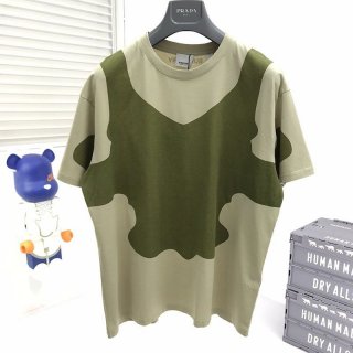 春もの新作バーバリー エンボスロゴ コットン Tシャツ 本物 Baz21764