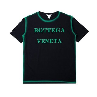 一目惚れ【ボッテガヴェネタ】コントラスト ステッチ 本物 Tシャツ boa16879