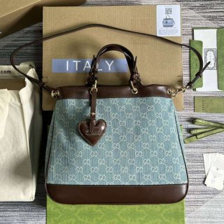 大人気!!新色グッチ GGブラウンデニム 本物 ショルダーバッグ gue51218 大人気!!新色グッチ GGブラウンデニム 本物 ショルダーバッグ gue51218