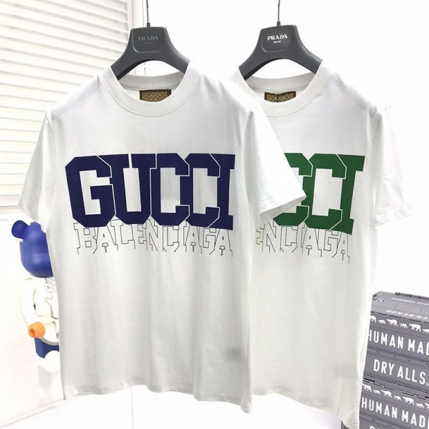 可愛い【グッチ】パームツリー コットン ジャージー Tシャツ 本物 2色 gut66878