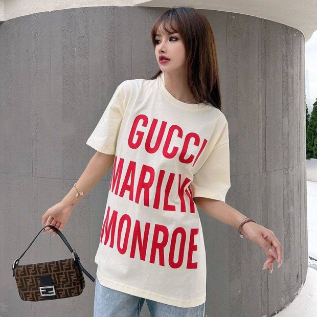 日本未入荷グッチ コットン Tシャツ 本物 guv11503