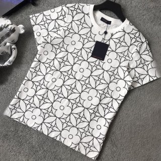 最安値挑戦ルイヴィトン Tシャツ 本物 クルーネック 人気 vuv87715
