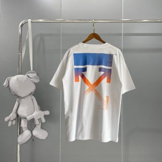 ☆超人気☆オフホワイト アローロゴTシャツ 本物 ofc35663