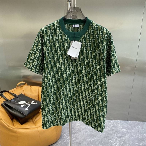 一目惚れディオール D-オブリーク モチーフ Tシャツ 本物 dez16096