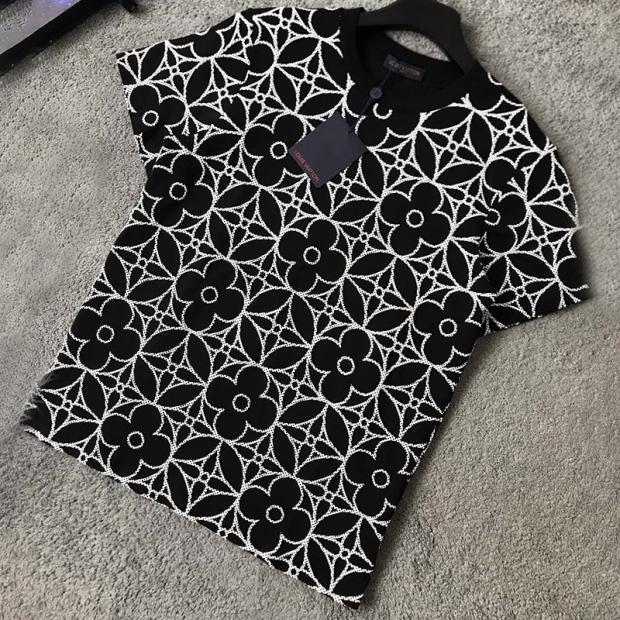 完売必至ルイヴィトン Tシャツ 本物 クルーネック 人気 vuq44960