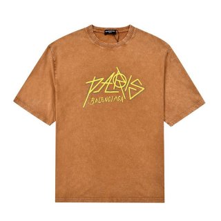 争奪戦【バレンシアガ】ParisロゴプリントTシャツ本物☆Medium Fit bam93763