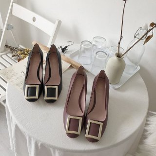 ★日本!!人気！【ロジェ ヴィヴィエ 本物】トランペットパンプス パテントレザー rox71934