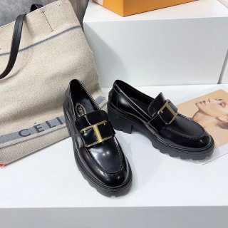関税送料込 TODS レザー Tタイムレスメタル ローファー 本物 toh52401