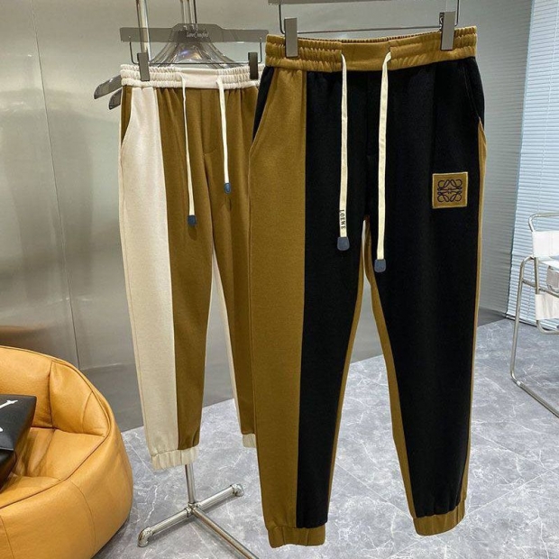 世界中で大人気【ロエベ】コットン スナップデニムパンツ 本物 loo28979