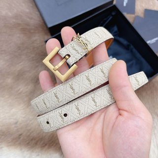春もの新作サンローラン モノグラム 本物 ナローベルト 20mm Say47364 春もの新作サンローラン モノグラム 本物 ナローベルト 20mm Say47364
