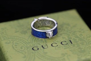 希少色 グッチ 指輪 リング 本物 ユニセックス guf16626