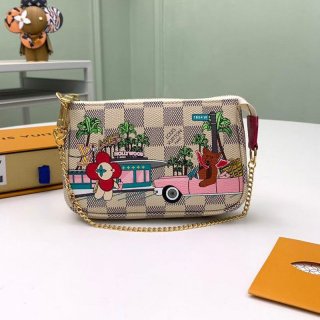 《大人気》クリスマス限定ルイヴィトン ミニポシェット アクセソワール 本物 N60487