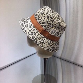 人気商品】ロエベ アナグラムロゴ ジャガード織 バケットハット 本物 lot33338