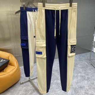 春もの新作【ロエベ】コットン 本物 スナップデニムパンツ lol64877 春もの新作【ロエベ】コットン 本物 スナップデニムパンツ lol64877