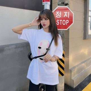 ☆超人気☆【ロエベ×スタジオジブリ】カオナシ クルーネック Tシャツ 本物 lol01203