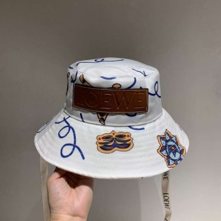 定番人気 ロエベ PAULAS IBIZA フィッシャーマン ハット 本物 lou90976