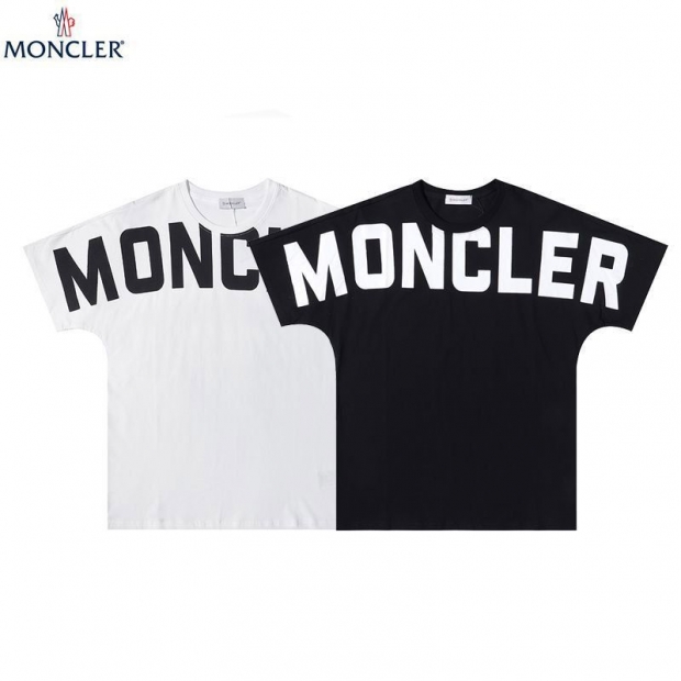 《大人気》モンクレール 本物 ビッグロゴ Tシャツ moi30701