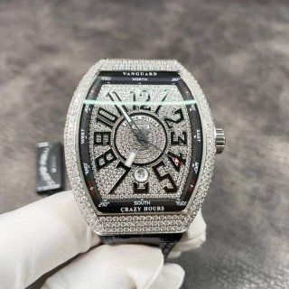 新作限定 フランクミュラー カサブランカ V45 本物 54mm frc48243