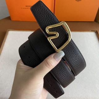 21-22AWエルメス★ミニコンスタンス★本物 リバーシブルベルト 32mm erl01292