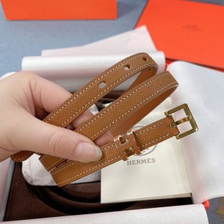 送料込エルメス☆ベルト 本物 ポップH 15mm カーフスキン 細ベルト ギフトに ern47144
