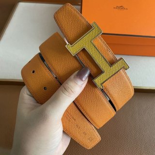超希少！★エルメス★シルバー アンクレH 35mm リバーシブルベルト 本物 erd24206