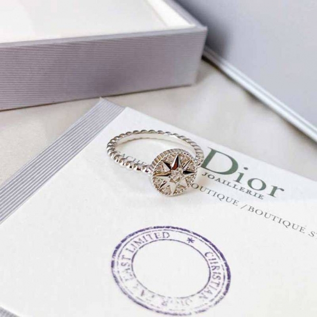 《大人気》ディオール ROSE DES VENTS リング 本物 deq58195