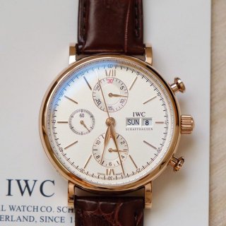 超希少！IWC ポートフィノ クロノ 本物 iwg17191