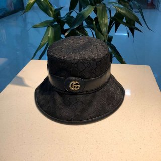 21-22AW グッチ GGキャンバス フェドラ バゲットハット本物 可愛い guk29514
