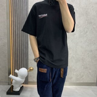 超希少!バレンシアガ コピー POLITICAL CAMPAIGN REGULAR FIT Tシャツ bak71959 超希少!バレンシアガ コピー POLITICAL CAMPAIGN REGULAR FIT Tシャツ bak71959