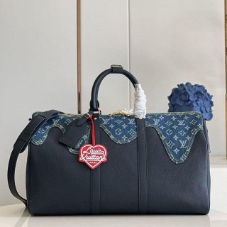 21-22AWルイヴィトン× NIGO キーポル 本物 バンドリエール 50 vuy21908