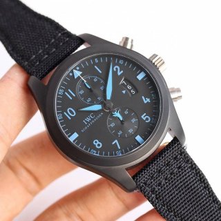 大人気！IWC 時計 本物 パイロットウォッチクロノトップガン iwr90549