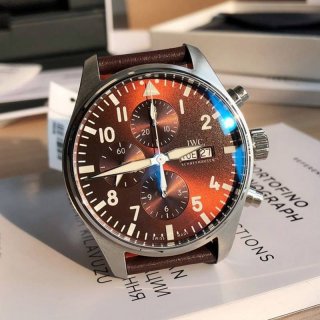 完売必至IWC パイロットウォッチクロノ 本物 iwg20527