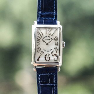 争奪戦 高品質フランクミュラー ロングアイランド 本物 frn93085