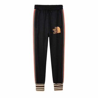 定番グッチ×ノースフェイス*ウェブジョギングパンツ 本物 guo40299