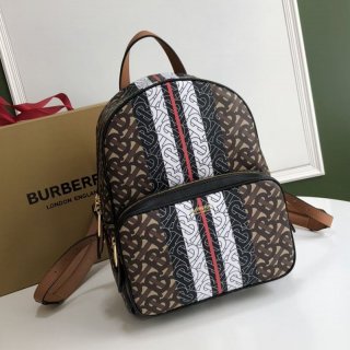 稀少★SALE★バーバリー★ブライドルブラウンリュックサック 本物 8018651