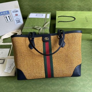 最安値挑戦グッチ オフィディア 本物 トートバッグ GGマーモント シェリーライン ウェブ gub00357