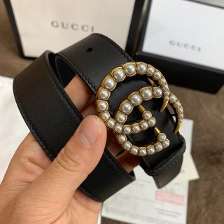 大人気！グッチ ベルト 本物 GGマーモント カジュアルベルト 30mm gub30517