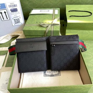 最安値挑戦グッチ GGキャンバス ボディバッグ 本物 gui78482