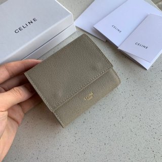 希少色 セリーヌ/スモール トリフォールド ウォレット 本物 Cei67449