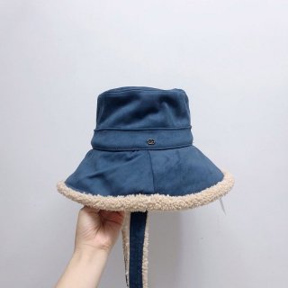 グッチ バケット ハット GG ラムズウール 本物 guv77107