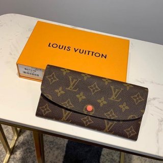 ルイヴィトン 財布 本物 モノグラム ポルトフォイユ エミリー ミモザ 長財布LV20266