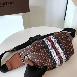 超話題!バーバリー ショルダーバッグ 本物 ボディバッグ ブライドルブラウンマルチ メンズ Bad20906