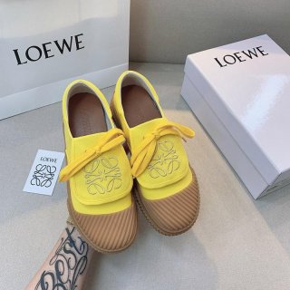 人気 ロエベ アナグラム ロゴ 本物 刺繍 フラップ キャンバス ロートップ loq74154